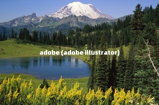 adobe (adobe illustrator)